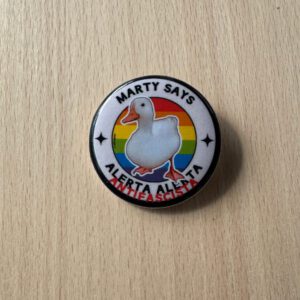 Button - Marty - Alerta Alerta Antifascista