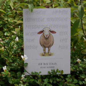 Postkarte "Lenja - Keine Nummer"