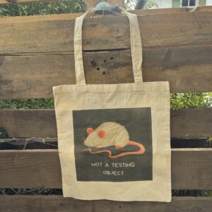 👜 Stoffbeutel "Maus - Not a testing Object" – Ein Stück Ellswiese zum Mitnehmen