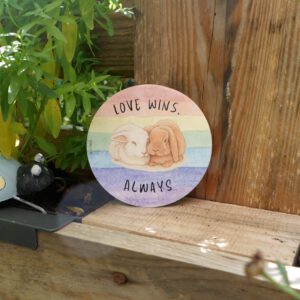 Sticker "Love wins" 💕